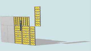 Howto assemble large area formwork gangs for concrete walls [upl. by Neira990]