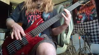 Cannibal Corpse  Bound and Burned bass cover [upl. by Jeanie142]