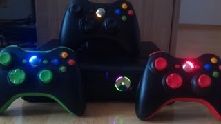 Xbox LED´s Mod Selber machen Einfach GermanHD [upl. by Ennayhc]