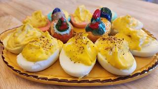 Deviled Eggs – Classic Appetizer or Side – Vintage Recipe – 3 Ingredients – The Hillbilly Kitchen [upl. by Bagley245]