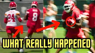 Justyn Ross MAKING PLAYS At Kansas City Chiefs Minicamp OTAs  Training Camp CINDERELLA [upl. by Nassir649]