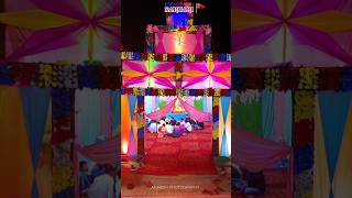 Laxmi Pooja pandal decoration byrkeventsdecorationinsta contact 9399969328 DeepikaCreation [upl. by Aikkin]