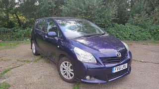 2012 61 Toyota Verso 18 AUTOMATIC  81K MILES FSH SAT NAV HPI CLEAR [upl. by Oppen702]