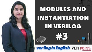 Modules and Instantiation in Verilog  3  Verilog in English [upl. by Enelyahs]