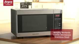 Morphy Richards ES823EEI 23LStainless Steel Combi Microwave  Argos Review [upl. by Ecirtram]