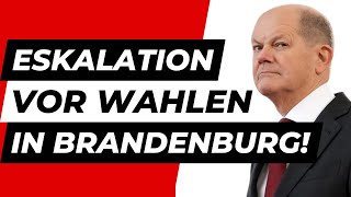 Unfassbar Komplette Eskalation vor Wahlen in Brandenburg [upl. by Eelyr]