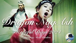 Dragon NagAsh （ドラゴンナガッシュ） Hopeful Days 2024 永井家年賀MV［Dragon Ash Grateful Days パロディ］ [upl. by Kenric]