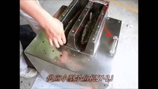 Automatic Fish Gutting Machine [upl. by Hgierb543]