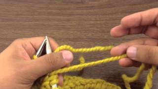 How to Knit Adding a New Ball of Yarn [upl. by Omrellug746]