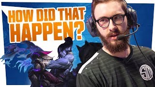 Bjergsen  HOW DID THAT HAPPEN [upl. by Ynaitirb]