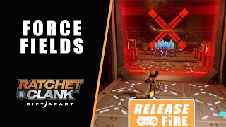 Ratchet amp Clank Rift Apart how to get through force field in Nefarious City  Corson V PS5 [upl. by Gniw]