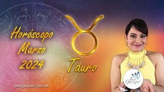 Horóscopo Marzo 2024  Tauro [upl. by Onailimixam507]