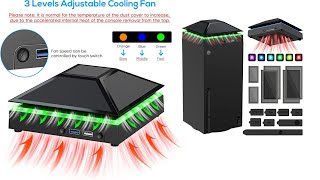 Keep Your Xbox Series X Cool and DustFree with MENEEA Cooling Fan [upl. by Perr505]