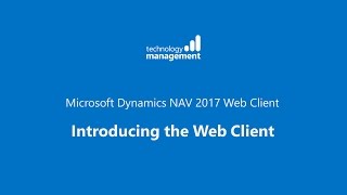 Dynamics NAV 2017 Web Client – User Interface [upl. by Nitreb]