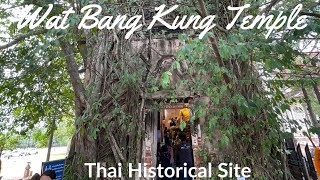 Wat Bang Kung Temple and Military Camp  วัดบางกุ้ง Thailand [upl. by Ingeberg]