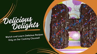 Alphabet quotHquot Cake Tutorial Letter Cake Recipe How to make alphabet cake 🎂 New idea  YourCook [upl. by Nosmirc]