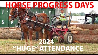 HUGE ATTENDANCEHORSE PROGRESS DAYS in Lancaster Countys AMISH LAND [upl. by Ativet]