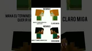 Quem nunca fez isso😅 minecraft meme shorts short [upl. by Nylaehs]