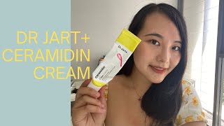 REVIEW Dr Jart Ceramidin Cream [upl. by Naitsihc]