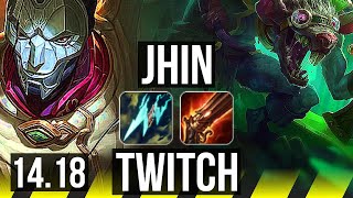 JHIN amp Blitzcrank vs TWITCH amp Lulu ADC  509 700 games  NA Diamond  1418 [upl. by Ahcsrop]