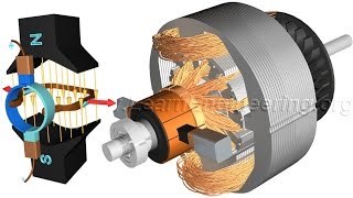 DC Motor How it works [upl. by Ydur]