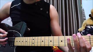 NOAH  Wanitaku Lead Guitar Cover [upl. by Analaf]