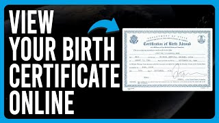 How To View Your Birth Certificate Online How Can You Check Your Birth Certificate Online [upl. by Jonati397]