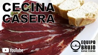 Preparar CECINA en 10 minutos  Comida para Supervivencia  Carne Seca [upl. by Werby961]