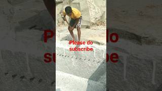 granite video stone cutting video viral trending video viral [upl. by Gustave]