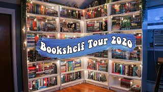 BOOKSHELF TOUR 2020 800 books [upl. by Wrennie]