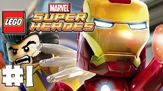 LEGO Marvel Superheroes  Part 1  Welcome True Believers HD Gameplay Walkthrough [upl. by Assirk]