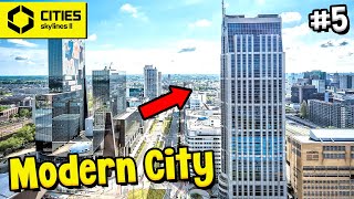 Lets Make Modern City  in Hindi  Cities Skylines II P5 [upl. by Gobert]