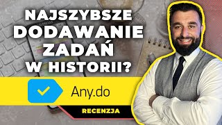 ANYDO lista zadań planer dzienny i kalendarz czyli aplikacja do ZARZĄDZANIA SOBĄ w czasie [upl. by Cottrell]