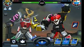 Delta💯⚔️ Megazord square Power rangers legacy wars  Demon king Official [upl. by Bikales959]