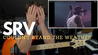 Guitar Teacher REACTS Stevie Ray Vaughan  Couldnt Stand The Weather  9211985 [upl. by Hanauq]