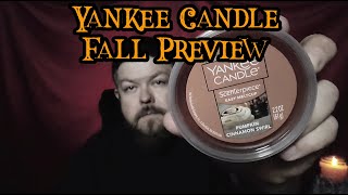 Yankee Candle Fall  Autumn Preview  Pumpkin Cinnamon Swirl [upl. by Nahsaj]