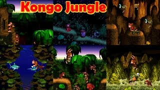 Donkey Kong Country  Jungle Kongo Super nintendo [upl. by Hardunn]