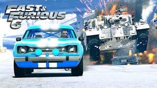 GTA Online  Fast amp Furious 6  Tank Scene [upl. by Nymsaj]