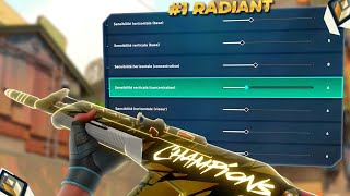 Valorant Console Top 1 Radiant  BEST SETTINGS [upl. by Eecyaj760]