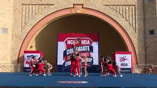 TVCC Cheer Preliminary Routine  Advance Large Coed [upl. by Anilehcim]