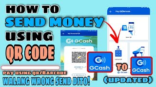 HOW TO SEND MONEY USING GCASH QR CODE UPDATED GCASH TO GCASH GOODBYE TO WRONG SEND [upl. by Llennaj]