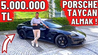 5000000 TL PORSCHE TAYCAN ALMAK [upl. by Ahsitahs]