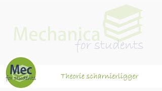 Mechanica2 Theorie scharnierligger [upl. by Berlinda]