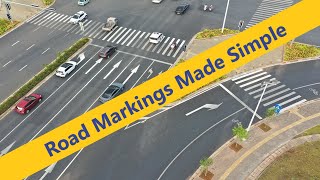 Road Markings Made Simple  Driving Lesson on Road Markings  DTC Driving Test UK  DMV Driving [upl. by Gizela732]