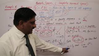 Examples  Banach Spaces  Functional Analysis  Lecture 11 [upl. by Jairia]