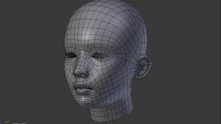 Blender modeling time lapse  Head [upl. by Bekelja488]