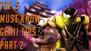 Top 5 Genji MUST Know Tips Part 2 [upl. by Maleeny]