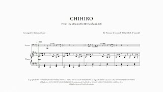 CHIHIRO  Billie Eilish  BASSOON AND PIANO SHEET MUSIC PDF  Arrangify [upl. by Barmen752]