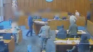 Newly released video shows deadly courtroom shooting in Utah [upl. by Renard]