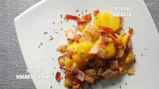 Como Preparar Papas Salteadas con Tocino  CocinaTv por Juan Gonzalo Angel [upl. by Syst]